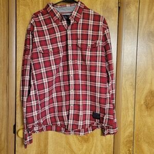 Xl Mens Harley Davidson button-up
